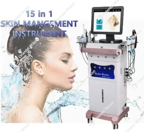 15 en 1 máquina facial de cuidado de la piel