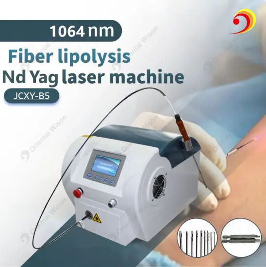 Máquina de adelgazamiento quirúrgico con lipólisis láser Nd Yag JCXY-B5 1064nm